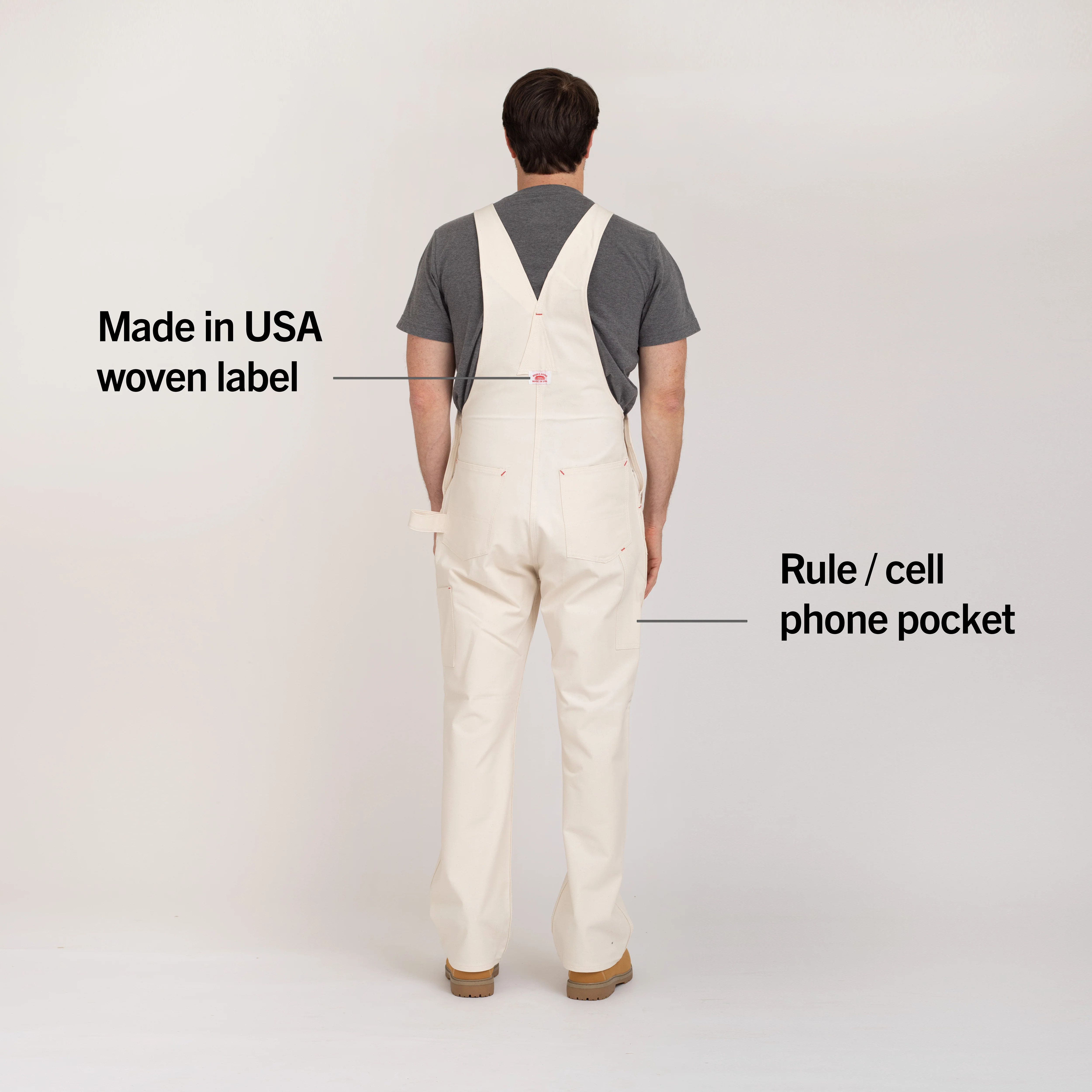 #71 Made in USA Painter Bib Overall - Image 4